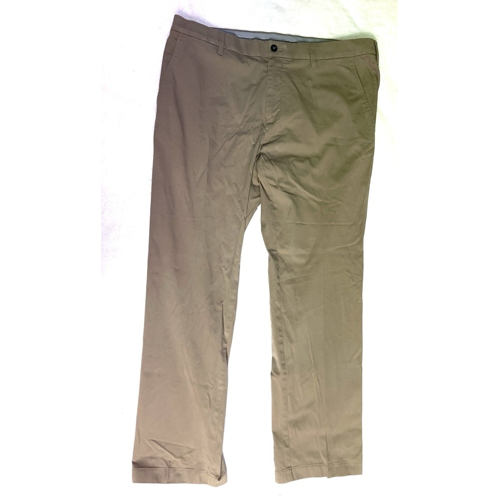 Cole Haan Grand OS Chino Pants Mens TanFlat Front Stretch Casual 38x29